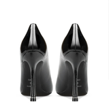 Funki Buys | Shoes | Women's Genuine Leather Metal Toe Heels