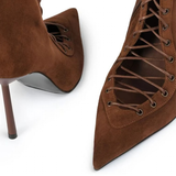 Funki Buys | Boots | Women's Stylish Lace Up Stiletto Boots
