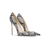 Funki Buys | Shoes | Women's Snake Skin Pattern High Stilettos