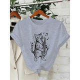 Funki Buys | Shirts | Unisex Musical Cat Tee