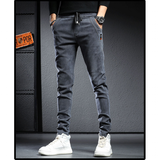 Funki Buys | Pants | Men's Slim Fit Cargo Jeans | Streetwear Pants