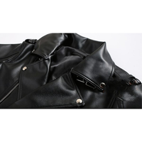 Funki Buys | Jackets | Men's Premium Faux Leather Biker Jacket | 5XL