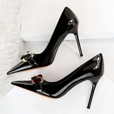Funki Buys | Shoes | Women's Luxurious Patent Stiletto Pumps | Formal