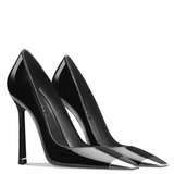 Funki Buys | Shoes | Women's Genuine Leather Metal Toe Heels