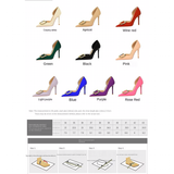 Funki Buys | Shoes | Women's Square Buckle Cut Out Pumps