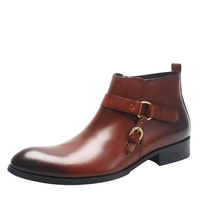Funki Buys | Boots | Men's Genuine Leather Luxury Boots | Formal