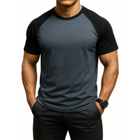 Funki Buys | Shirts | Men's Quick Dry Casual Two Toned T-Shirt