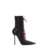 Funki Buys | Boots | Women's Stylish Lace Up Stiletto Boots
