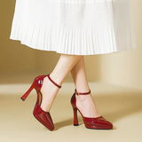 Funki Buys | Shoes | Women's Patent Leather Pointed Toe heels