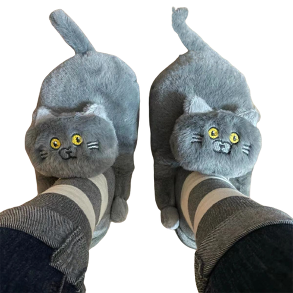 Funki Buys | Shoes | Women's Soft Cat Hug Slippers