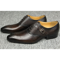 Funki Buys | Shoes | Men's Genuine Leather Luxury Brogue Shoe | Formal