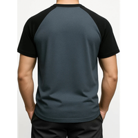 Funki Buys | Shirts | Men's Quick Dry Casual Two Toned T-Shirt