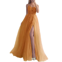 Funki Buys | Robes | Robe de bal longue à bretelles pour femme
