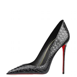 Funki Buys | Shoes | Women's Red Sole Snake Print Stilettos