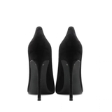 Funki Buys | Shoes | Women's Black Suede Buckled Stilettos