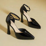 Funki Buys | Shoes | Women's Patent Leather Pointed Toe heels
