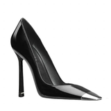 Funki Buys | Shoes | Women's Genuine Leather Metal Toe Heels