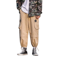 Funki Buys | Pants | Men's Loose-Fitting Cargo Track Pants