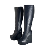 Funki Buys | Boots | Women's Super High Wedge Heeled Boots