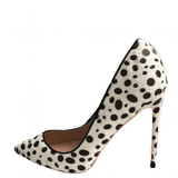 Funki Buys | Shoes | Women's White Black Spotted Heels