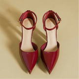 Funki Buys | Shoes | Women's Patent Leather Pointed Toe heels