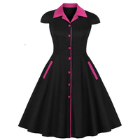 Funki Buys | Dresses | Women's Retro Rockabilly Swing Dress
