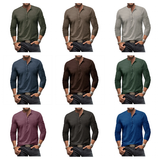 Funki Buys | Shirts | Men's Casual Long Sleeve Henly Shirt