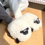 Funki Buys | Shoes | Women's Cute Cartoon Lamb Wool Slippers