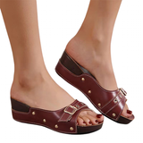 Funki Buys | Shoes | Women's Fashion Slides | Flat Slip On Sandals