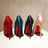 Funki Buys | Shoes | Women's Formal Red Sole Stiletto Pumps