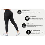 Funki Buys | Pants | Women's Gradient Smile Yoga Pants