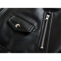 Funki Buys | Jackets | Men's Premium Faux Leather Biker Jacket