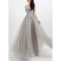 Funki Buys | Robes | Robe de bal longue à bretelles pour femme