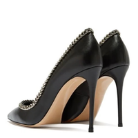 Funki Buys | Shoes | Women's Metal Chains Stilettos | Prom Pumps