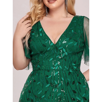 Funki Buys | Robes | Robe longue en dentelle à sequins pour femme