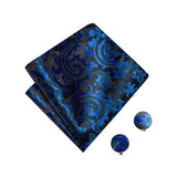 Funki Buys | Vests | Men's 4 Pcs Luxury Royal Blue Tie Vest Set