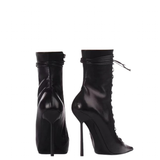 Funki Buys | Boots | Women's Stylish Lace Up Stiletto Boots