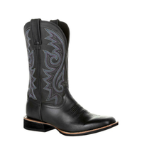 Funki Buys | Boots | Men's Mid-calf Western Boots | Embroidered Boot