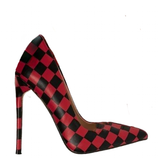 Funki Buys | Shoes | Women's Red Black Checkered Stilettos