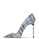 Funki Buys | Shoes | Women's Elegant Luxury Plaid High Stilettos