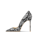 Funki Buys | Shoes | Women's Snake Skin Pattern High Stilettos