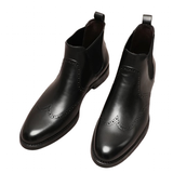 Funki Buys | Boots | Men's Genuine Leather Elegant Dress Ankle Boots