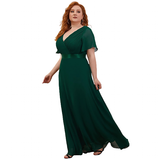 Funki Buys | Dresses | Women's Elegant Chiffon Evening Dress