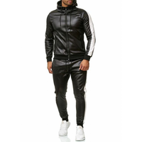 Funki Buys | Activewear | Men's Sweat Suit Hooded Jacket Pants Set