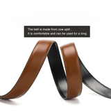 Funki Buys | Belts | Men's Genuine Leather Reversible Belt