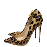 Funki Buys | Shoes | Women's Patent Leather Leopard Stilettos