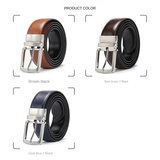 Funki Buys | Belts | Men's Genuine Leather Reversible Belt