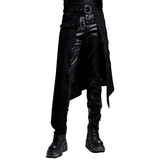 Funki Buys | Skirts | Men's Rock Punk Half Skirt | Gothic Steampunk