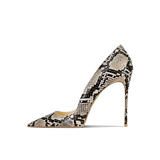 Funki Buys | Shoes | Women's Snake Skin Pattern High Stilettos