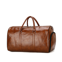 Funki Buys | Bags | Travel Bags | Faux Leather Overnight Bag